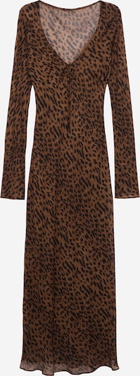 MANGO Haljina 'Valeria' u karamela / crna, Pregled proizvoda