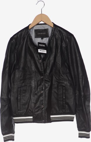 OAKWOOD Jacket & Coat in L in Black: front