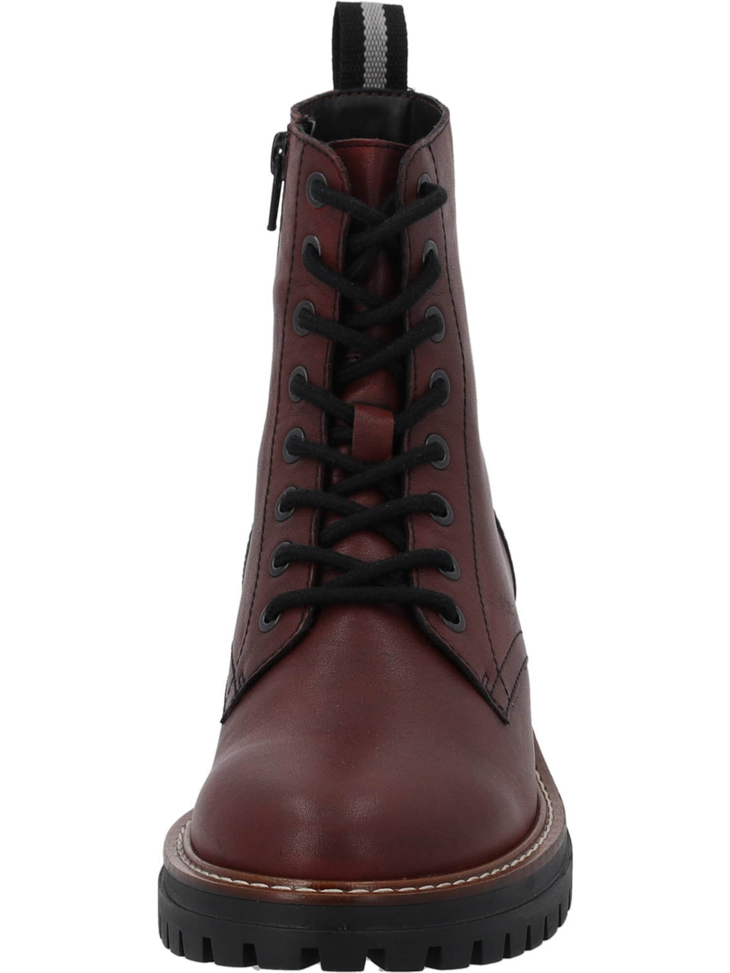 Palado Ботинки на шнуровке 'Mileans' в Красный