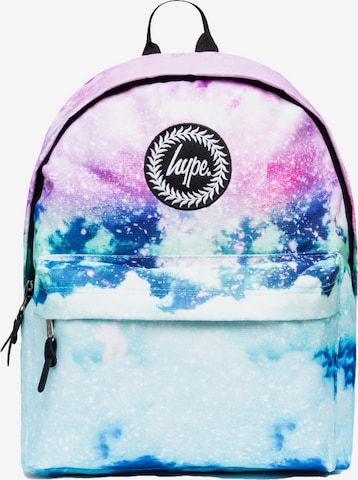 hype Backpack 'Glitter Skies' in Pink: front