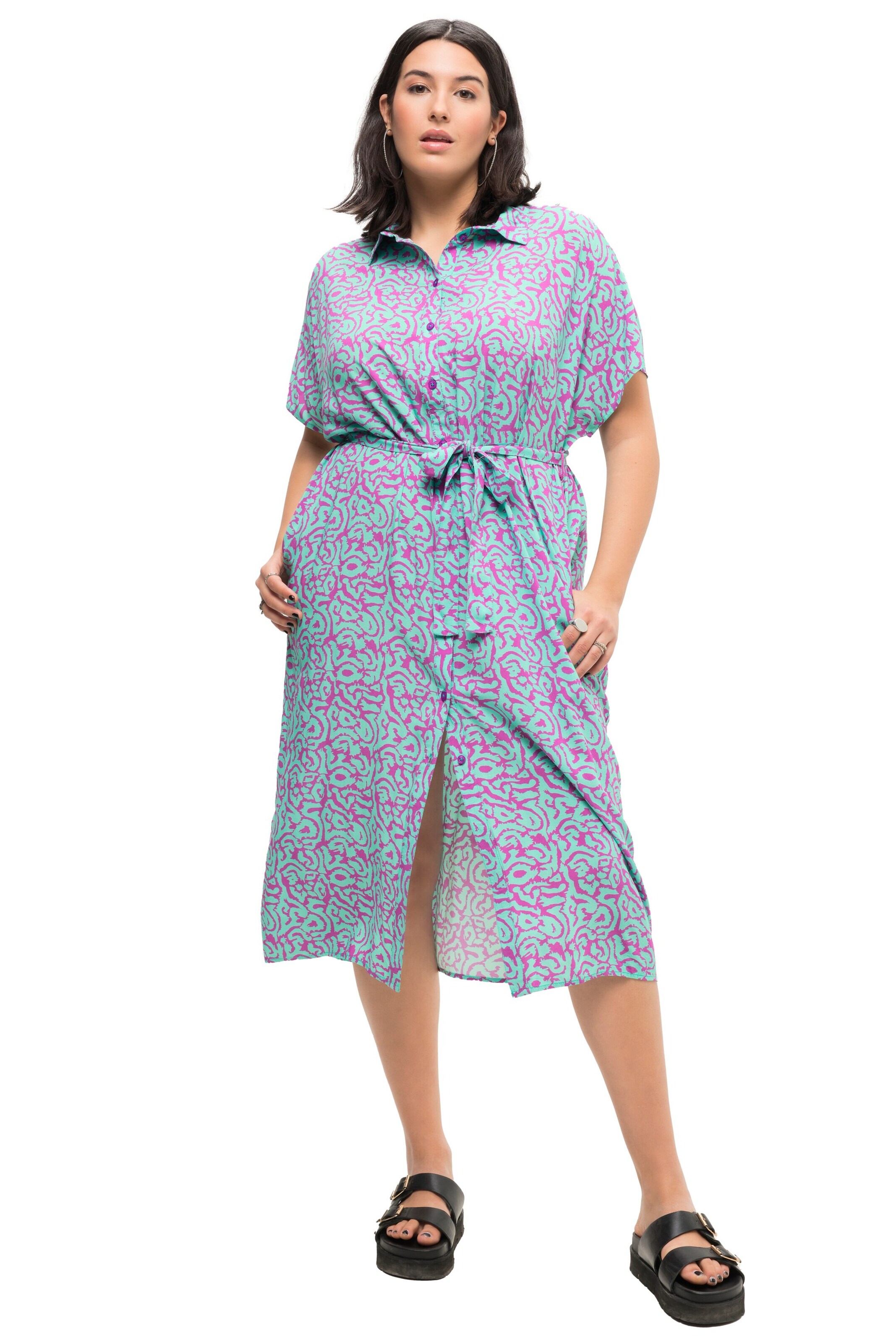 Studio Untold Blusenkleid in Mischfarben: Vorderseite