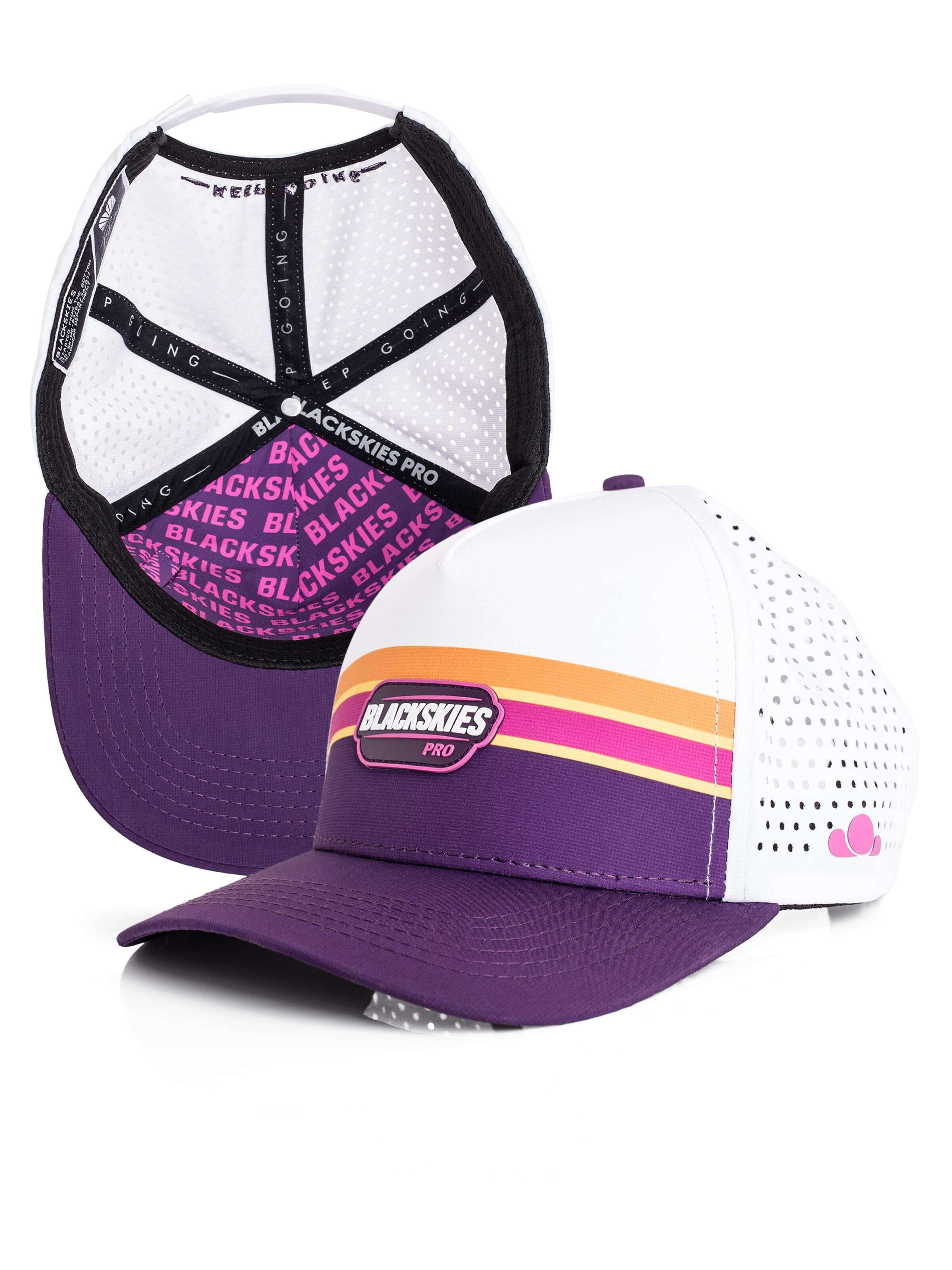 Blackskies Sportcap 'Pro Flow Sport Performance'‌‌‌‌ in Lila: Vorderseite
