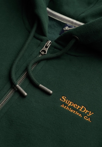 Veste de survêtement Superdry en vert