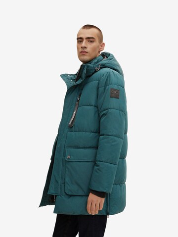 TOM TAILOR Winter Jacket in Green