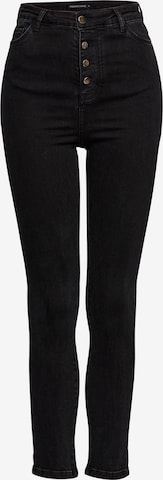 FRESHLIONS Skinny Jeans 'Ramona' i sort: forside