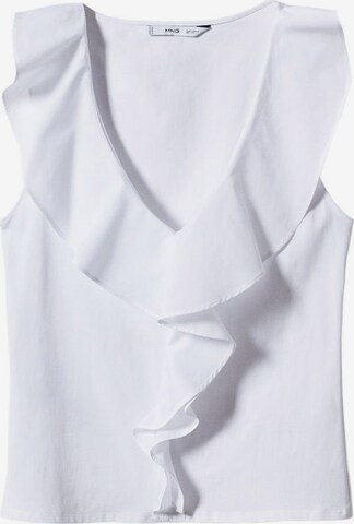 MANGO Blouse 'HAME' in White: front
