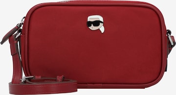 Borsa a tracolla 'Ikon' di Karl Lagerfeld in rosso: frontale