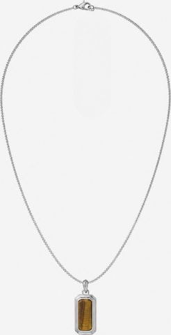 Eternal Necklace in Brown: front