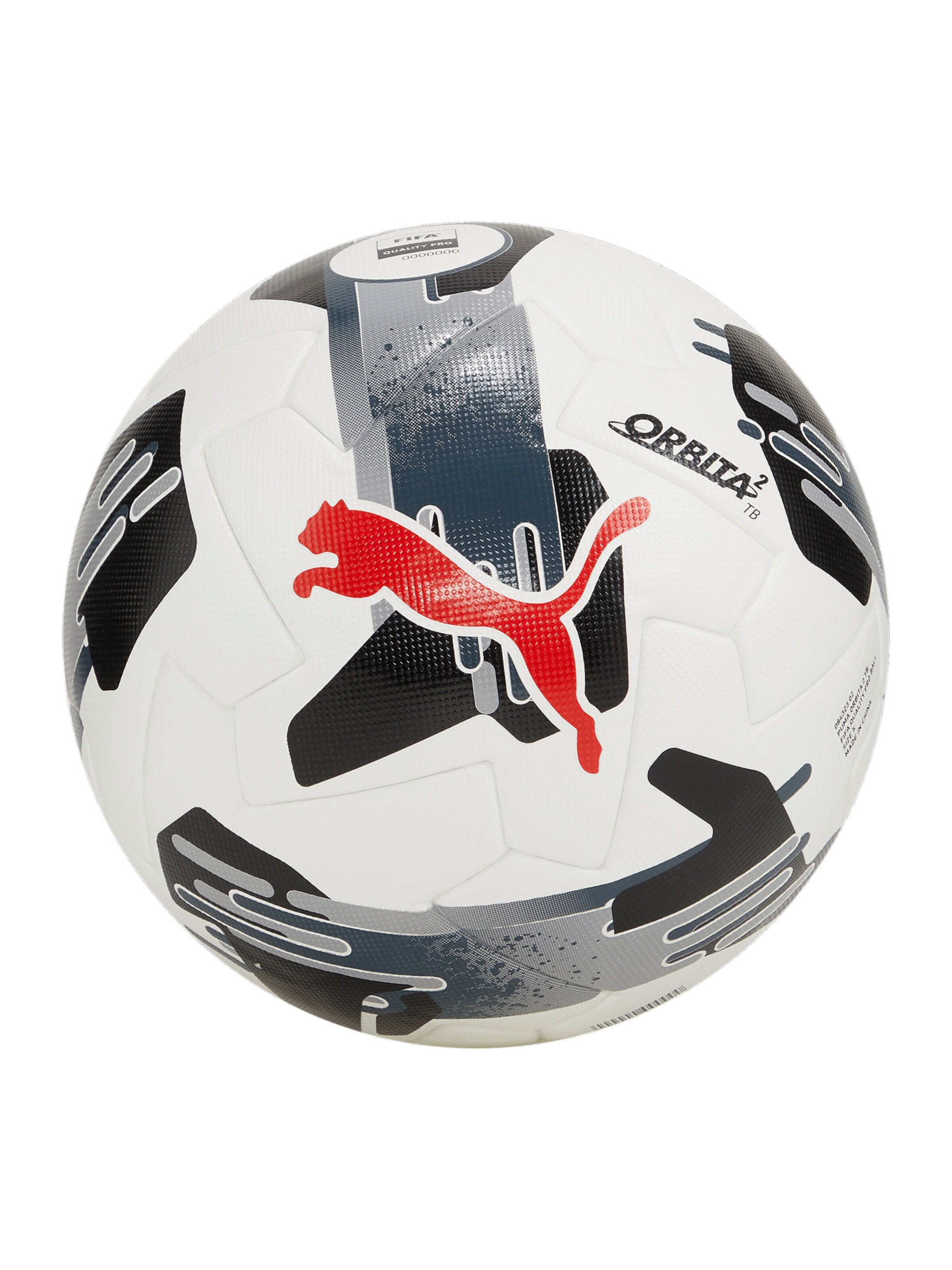 PUMA Ball in Weiß: Vorderseite