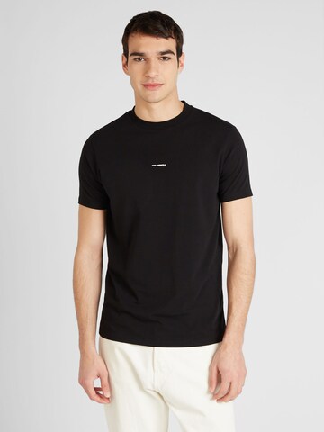 Karl Lagerfeld - Camiseta en negro: frente