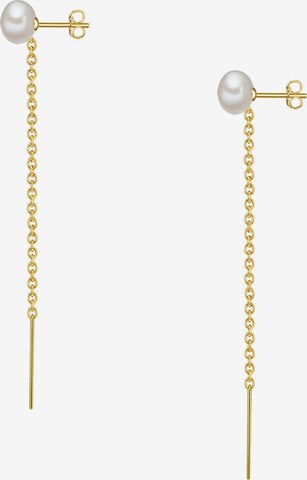 Valero Pearls Earrings in Gold