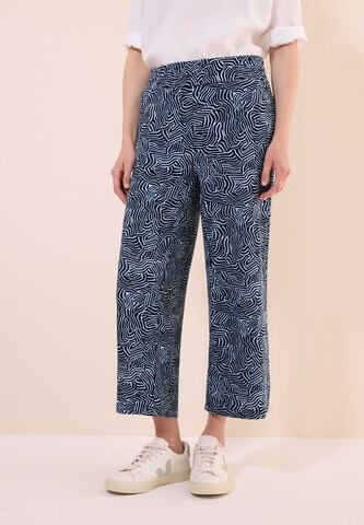 CECIL Loose fit Pants in Blue: front
