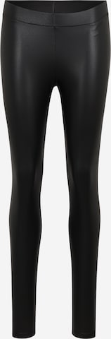 Pieces Petite Skinny Leggings in Black: front