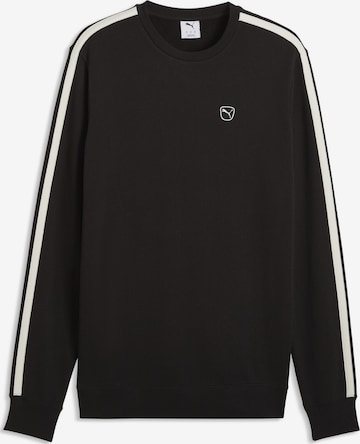 Sweat de sport PUMA en noir : devant