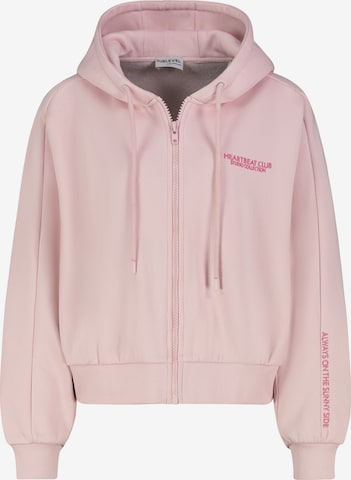 Sublevel Sweatjacke in Pink: Vorderseite