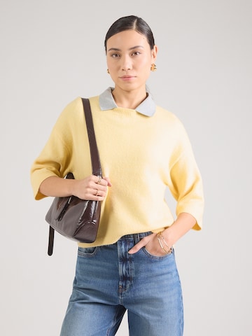 JDY - Pullover 'JDYCHLOE' em amarelo: frente