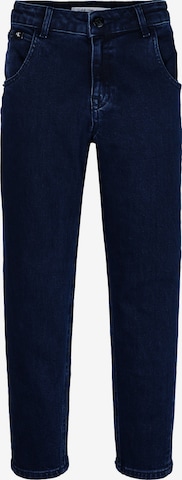 Calvin Klein Jeans Loosefit Jeans 'Barrel' in Blauw: voorkant