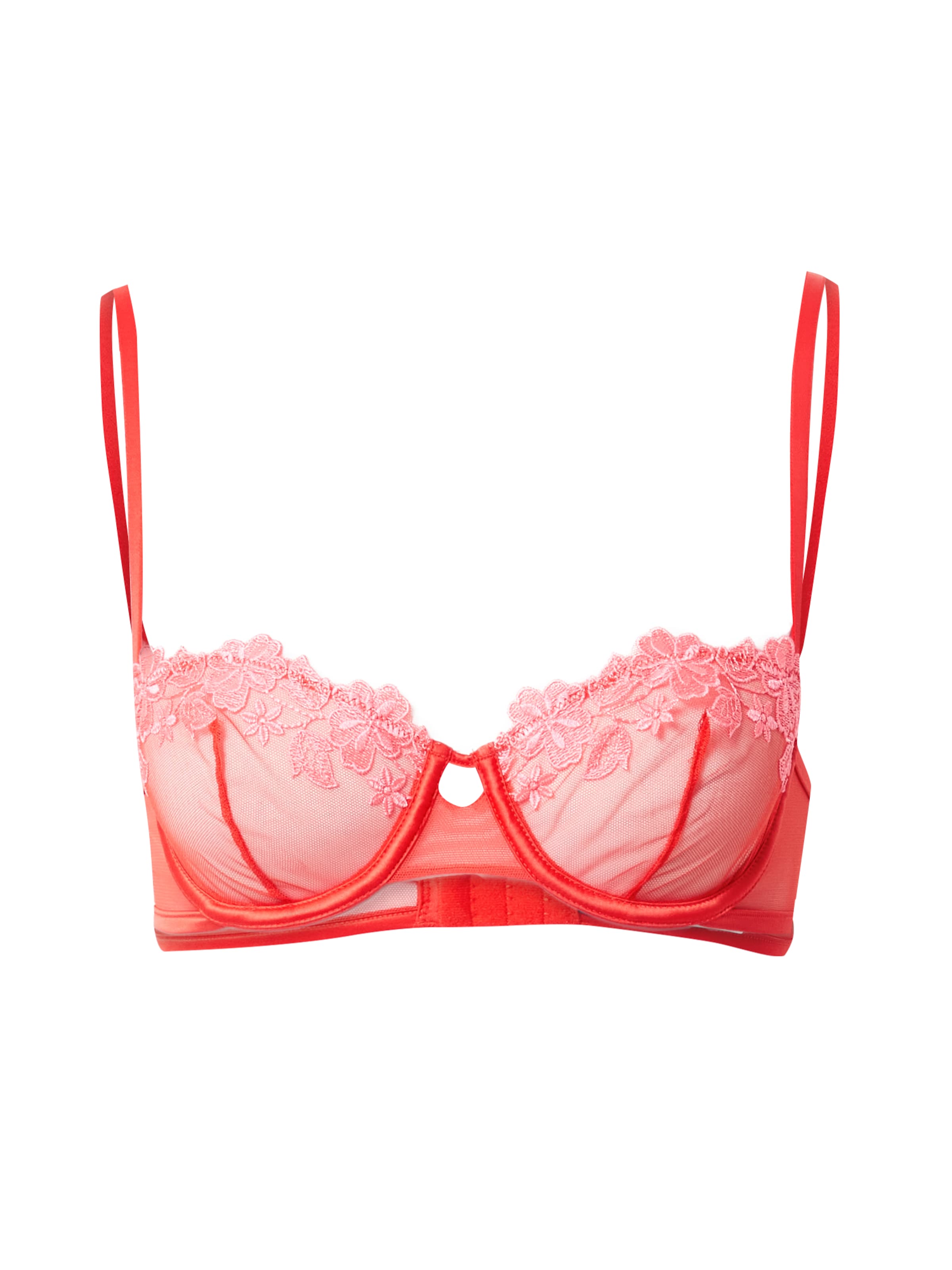 ETAM Балконет Бюстгальтер 'CURIEUSE' в Красный: спереди
