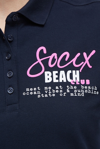 Soccx Shirt in Blau