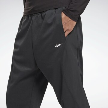 Reebok Regular Sports trousers 'Road Trip' in Black