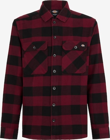 DICKIES - Camisa 'SACRAMENTO' em cinzento: frente