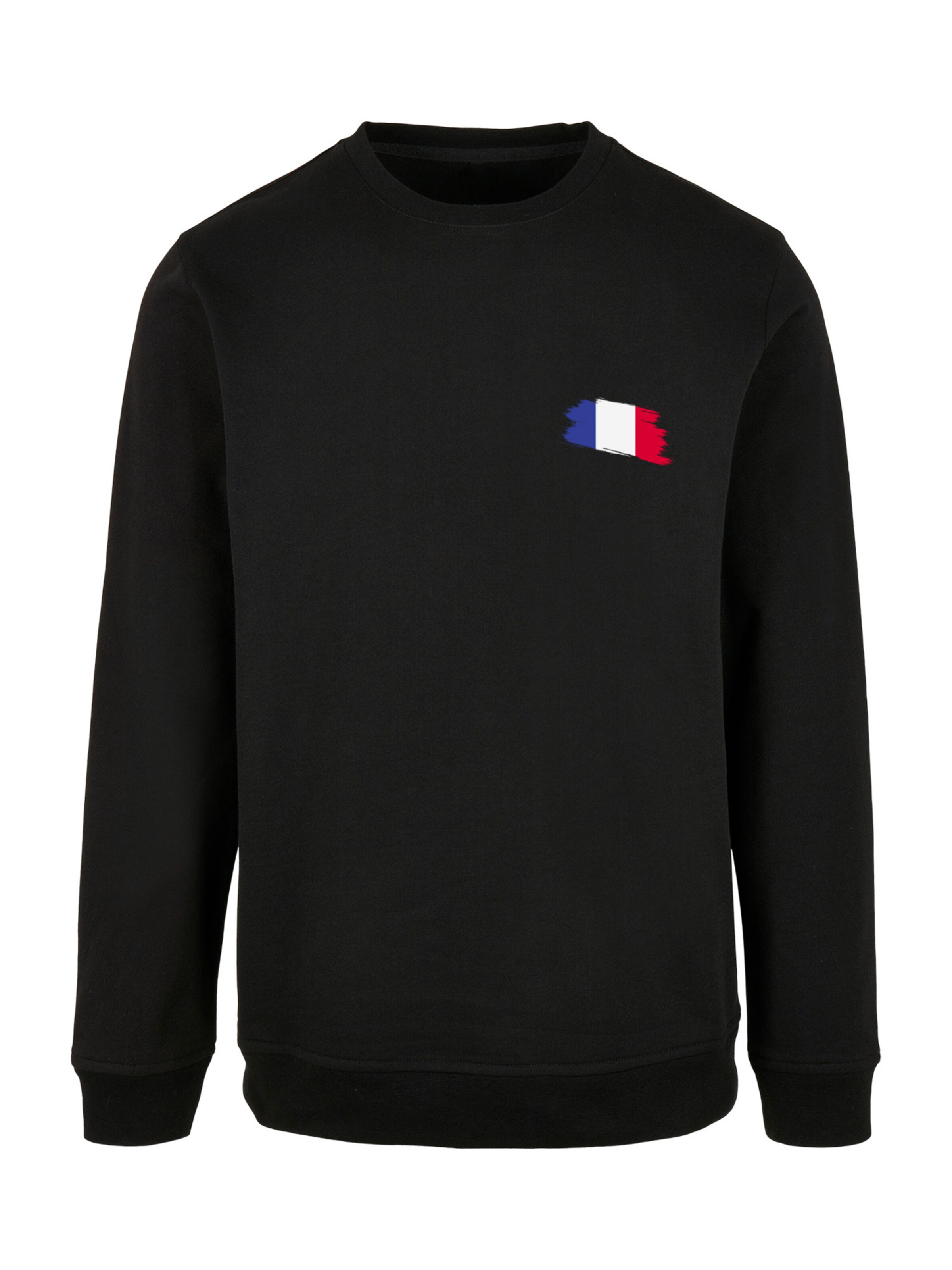F4NT4STIC Sweatshirt in Zwart: voorkant