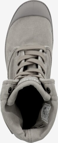 Palladium Lace-Up Ankle Boots 'Baggy' in Grey