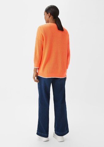 comma casual identity Knit Cardigan in Orange: back