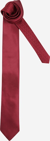 Cravate Michael Kors en rouge : devant