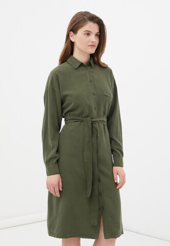 Finn Flare Dress in Green