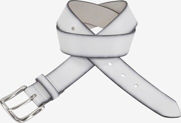 J. Jayz Belt in White: front