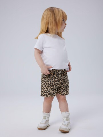 NAME IT Regular Broek in Bruin