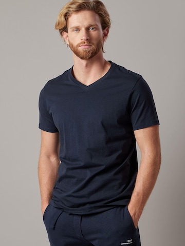 Maglietta 'T-Shirt Scollo a V' di OWN Off With Nature in blu
