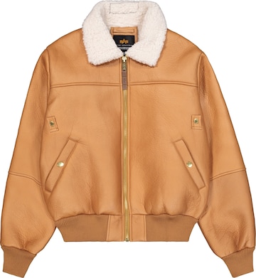 smėlio ALPHA INDUSTRIES Žieminė striukė 'B-15 Modified': priekis