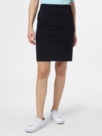 Marc Cain Rok in Blauw: voorkant