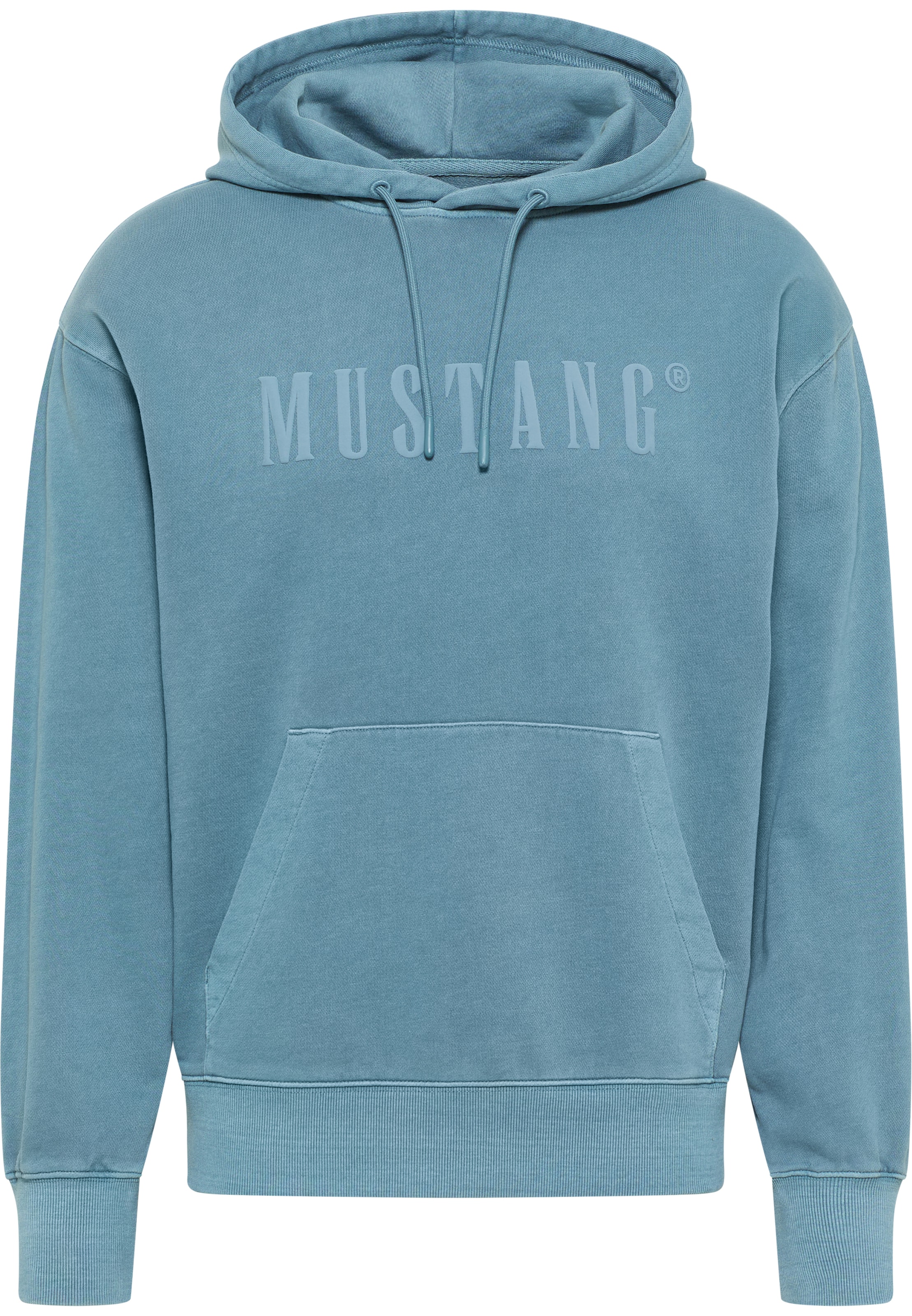 MUSTANG Sweatshirt in Blue: front