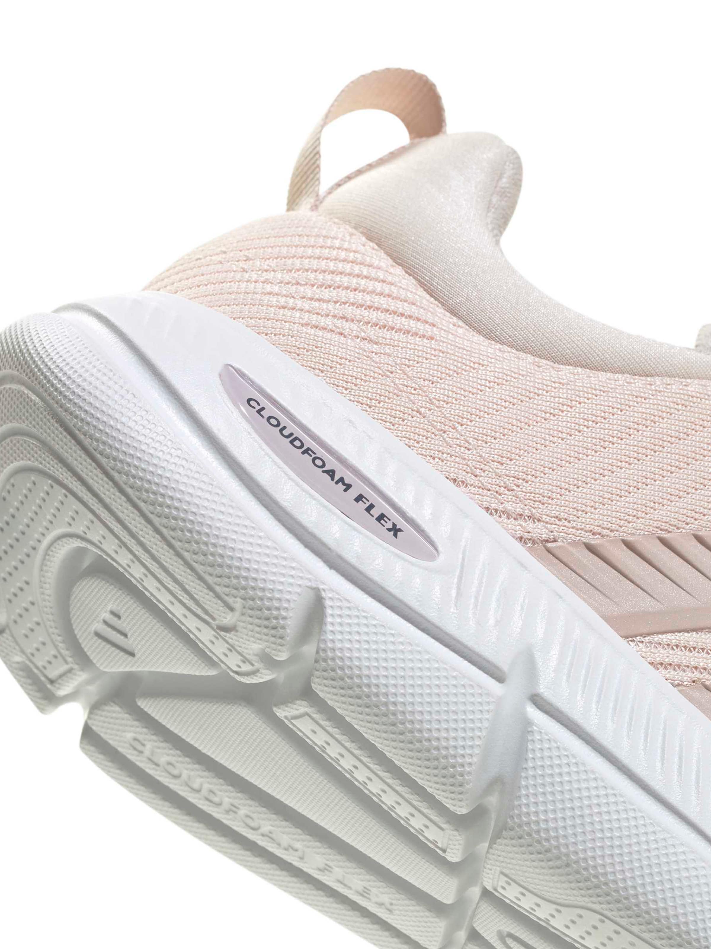 ADIDAS SPORTSWEAR Низкие кроссовки 'CLOUDFOAM FLEX ELASTIC LACES' в Ярко-розовый