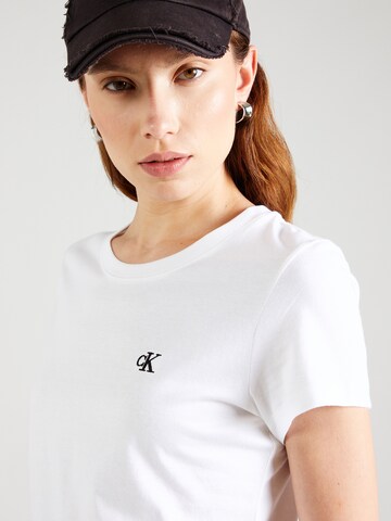 T-shirt Calvin Klein Jeans en blanc