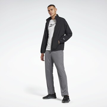 Regular Pantalon de sport Reebok en gris