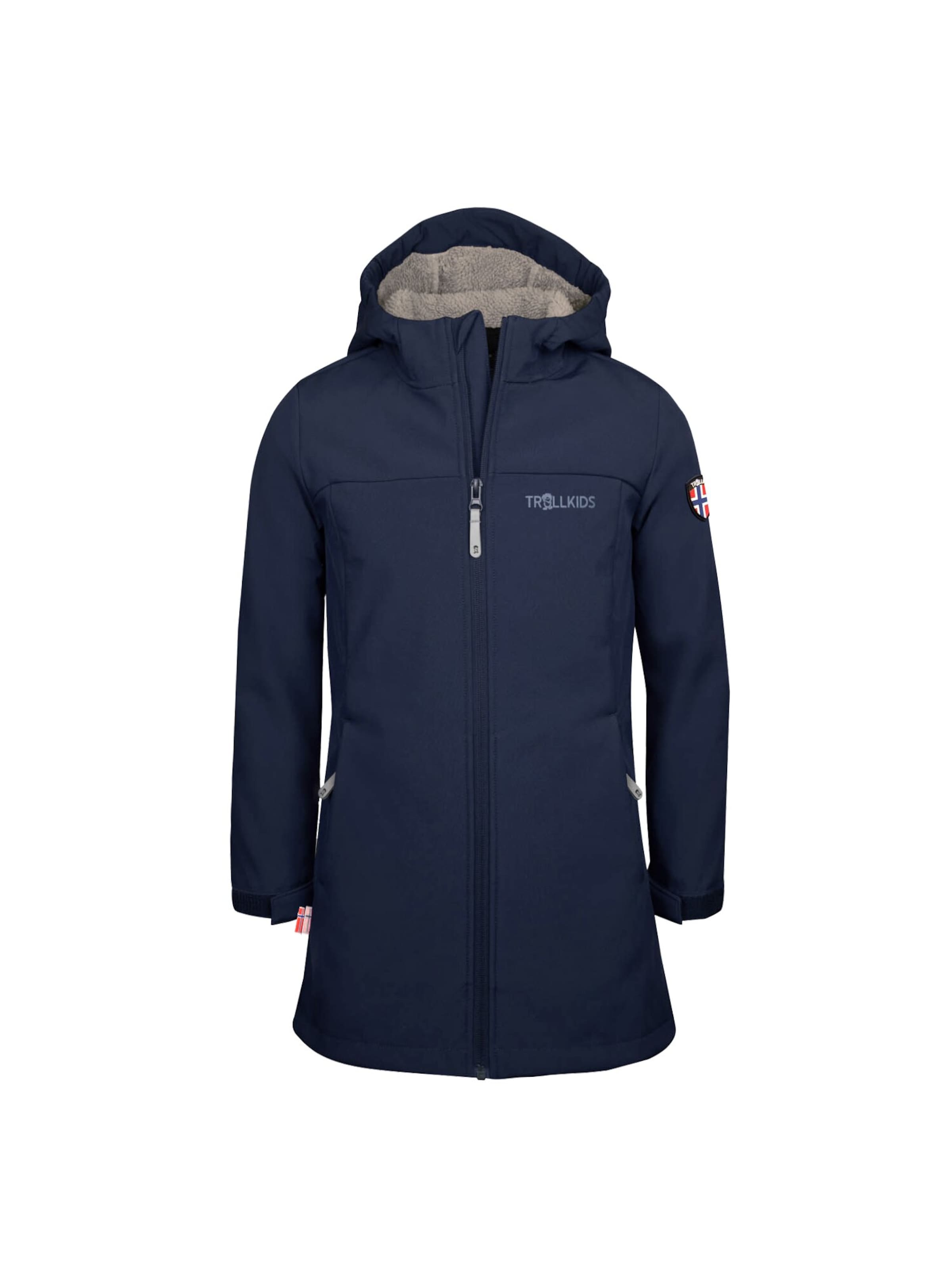 TROLLKIDS Outdoor jacket in Blue: front