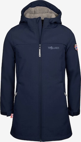 TROLLKIDS Outdoor jacket in Blue: front