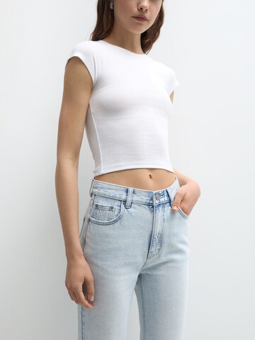 Pull&Bear Regularen Kavbojke | modra barva