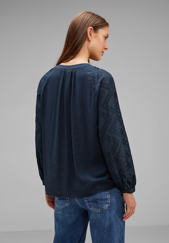 STREET ONE Blouse in Blauw