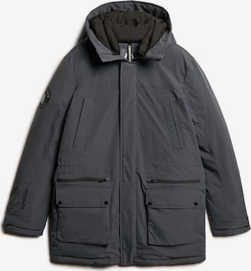 Parka d’hiver Superdry en vert : devant