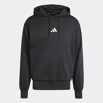 Felpa sportiva 'FEELCOZY' di ADIDAS SPORTSWEAR in nero: frontale