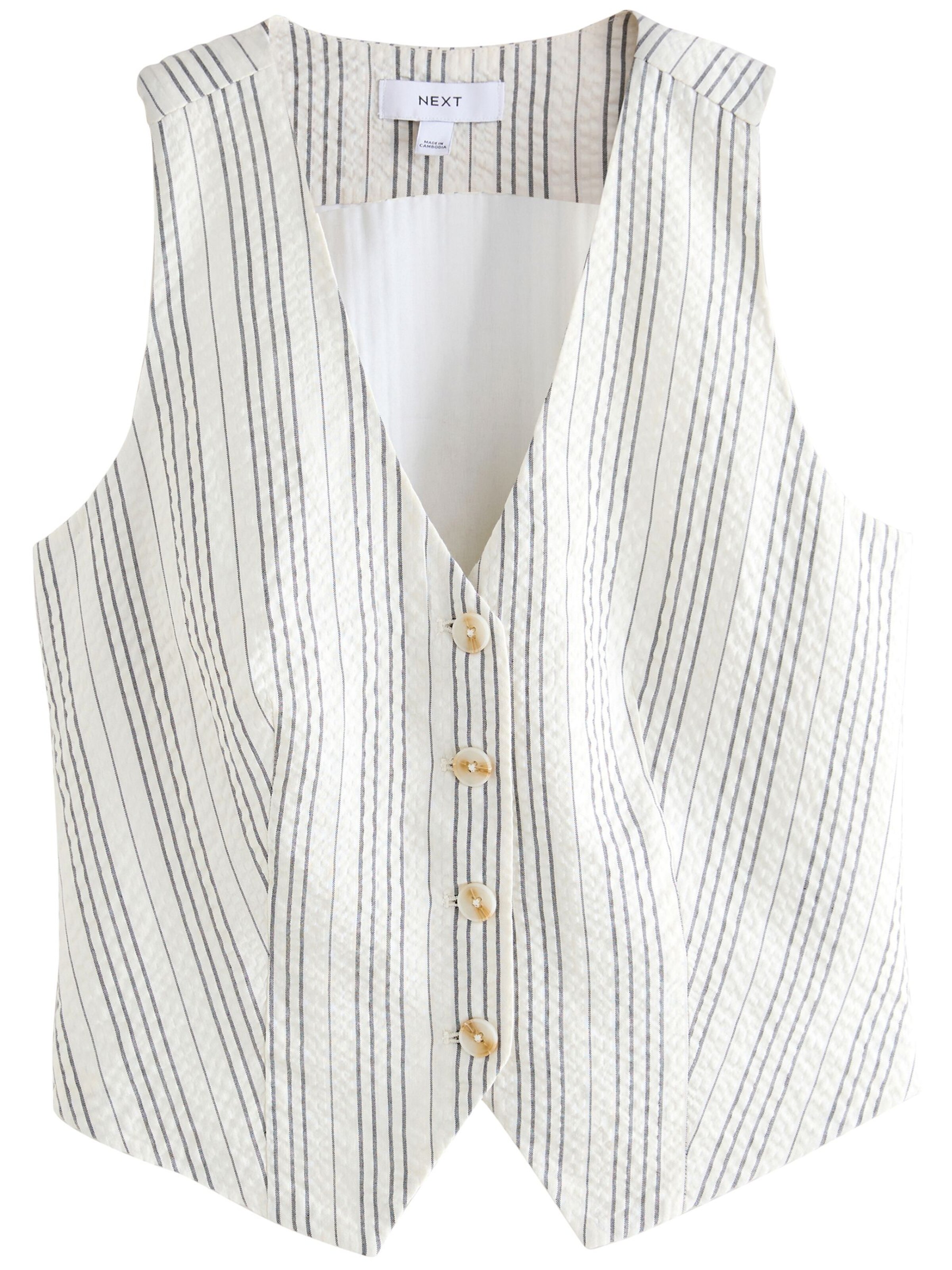 Next Vesta k obleku – bílá: přední strana