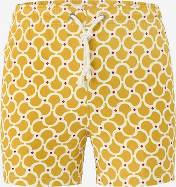 Gassa d'Amante Badeshorts 'Nora' in Gelb: Vorderseite