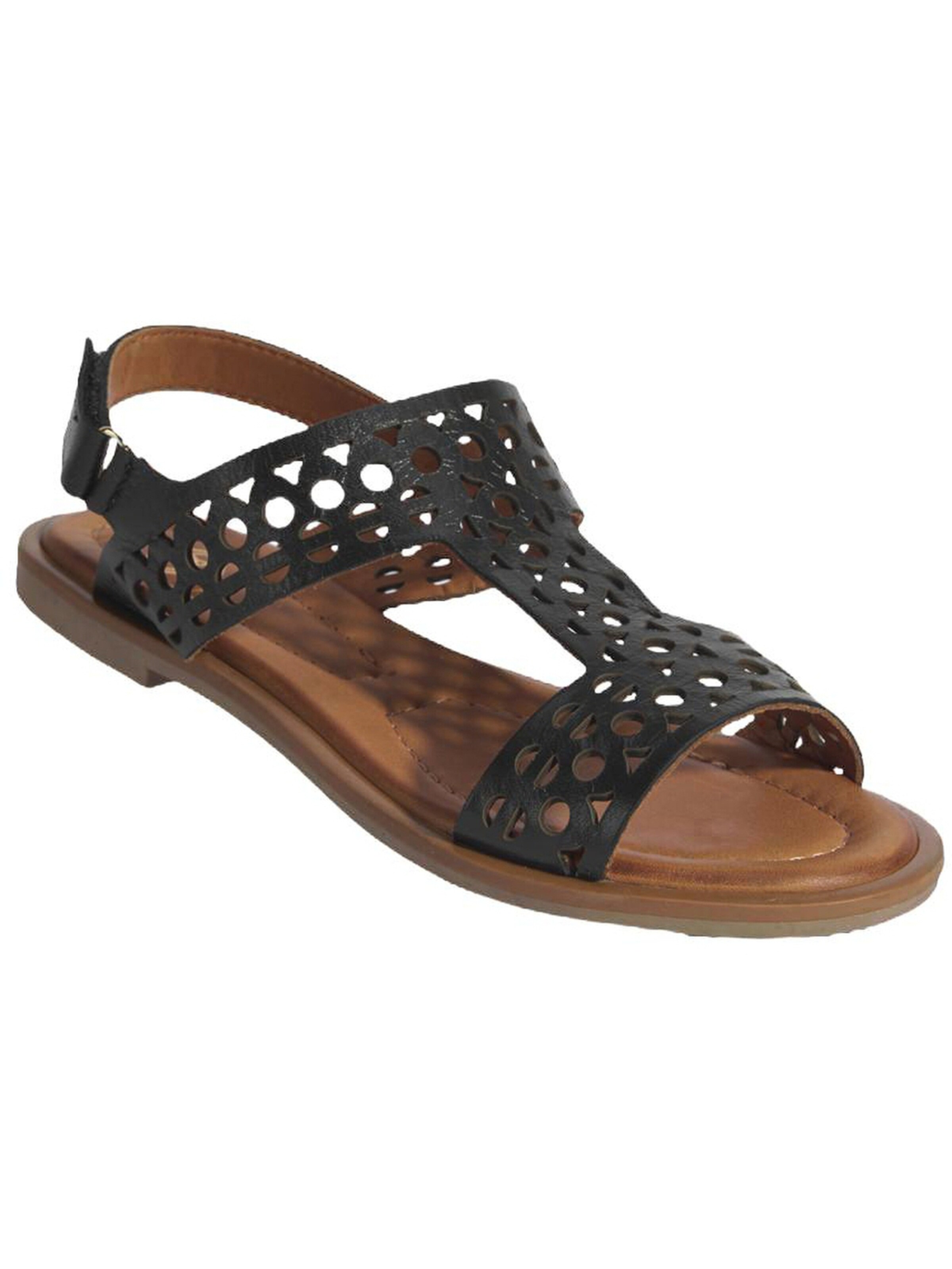 Desa Sandals in Black