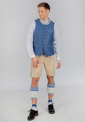 STOCKERPOINT Traditional Vest 'Domenico' in Blue