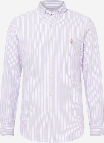 Polo Ralph Lauren Regular fit Button Up Shirt in Purple: front